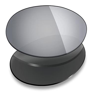 Imagem de Mryok Lentes de substituição polarizadas para Oakley Eye Jacket Redux OO9438 - Titânio prateado