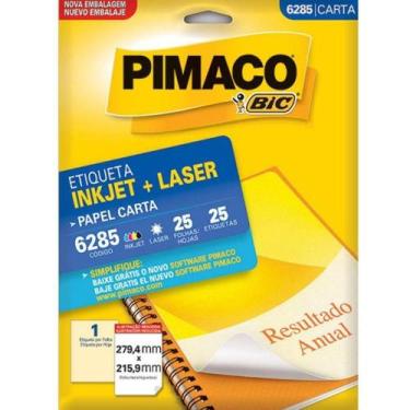 Imagem de Etiqueta Ink-Jet Laser 6285-Pimaco