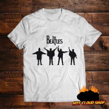 Imagem de Camiseta Personalizada Banda Rock Paul, John, George, Ringo - Hot Clou