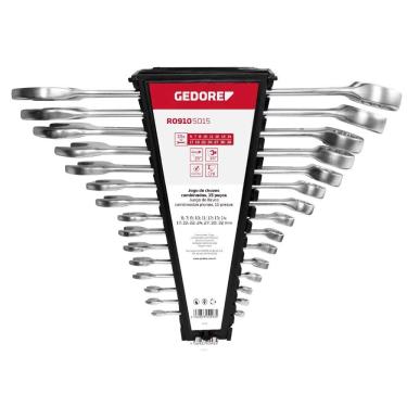 Imagem de Jogo Chave Combinada R09105015 6 A 32mm 15 Peças Cod.3300993 - Gedore Red Gedore Red