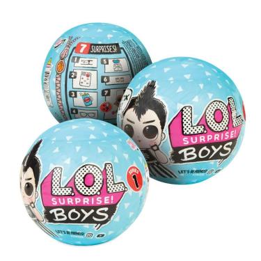 Imagem de Boneco Lol - Boys Surprise - Kit 3 Pcs