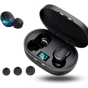 Imagem de Fone De Ouvido Bluetooth 5.0 Sem Fio Tws Wireless Com Visor Compatível Com Iphone Android Intra-Auricular Microfone Estéreo Com Redução de Ruído Audio de Qualidade Linha Premium