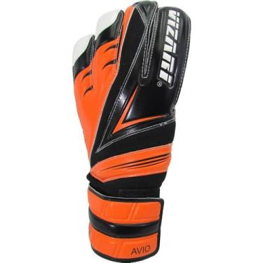 Imagem de Vizari Luva de goleiro de futebol Avio F.P. | para crian as e adultos (preto/laranja, tamanho 5)