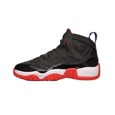 Imagem de Nike Tênis de basquete masculino Jordan Jumpman Two Trey 'Bred', Preto/vermelho verdadeiro-escuro Concord - branco, 14