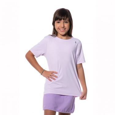 Imagem de Camiseta LARULP Sta Rosa Misty Infantil - Lilás-Feminino
