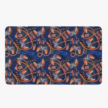 Imagem de Tapete Para Quarto Infantil Estampado Gamer Day 60cm X 40cm Base Antiderrapante Gamerday2