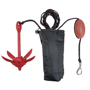 Imagem de Kit de ancoragem Extreme Max BoatTector Grapnel para barcos pequenos de 1,6 kg