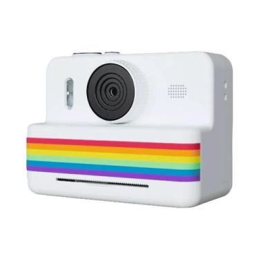 Imagem de Crianças 2,8 Polegadas Tela Grande Câmera De Impressão Instantânea Hd 