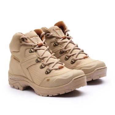 Imagem de Bota Tática Militar Gogowear Microfibra ref Mamute, Bege, 35