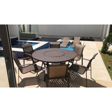 Imagem de Conjunto Jogo Mesa Giratória Piscina Área Externa E Interna - Sarah Mó