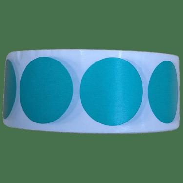 Imagem de Etiqueta Adesiva Bolinha Colorida Verde 25Mm 2,5 Cm Rolo