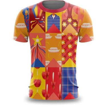 Imagem de Camiseta Camisa Festa Junina Arraia Quadrilha Xadrez 7 - A Fabriqueta,