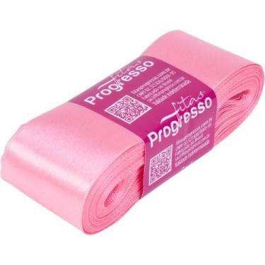 Imagem de Fita de Cetim 38MM 10M Rosa Petala 009 - Fitas Progresso