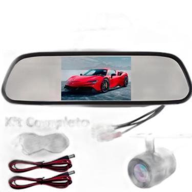 Imagem de Retrovisor Com Display E Camera De Ré 2 Em 1 Gm Astra - Bivena
