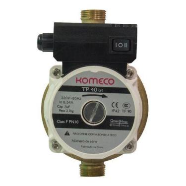 Imagem de Bomba Pressurizadora De Água Fria e Quente Komeco Tp 40 G4 Bronze 120w