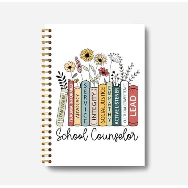 Imagem de Guymn Caderno de presentes de conselheiro escolar – Presentes de apreciação de conselheiro escolar, presentes de terapeuta para conselheiros escolares para mulheres, itens essenciais para consultores