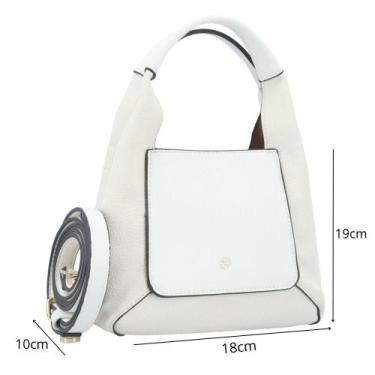 Imagem de Bolsa de Mão em Floater Joana Bauarte , Marfim