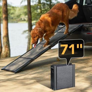 Imagem de Rampa para Carro PetThem X-Long - 180cm x 17,2cm - Suporta 250kg