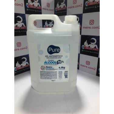 Imagem de Alcool em gel 70% galão 4,5kg - PURE