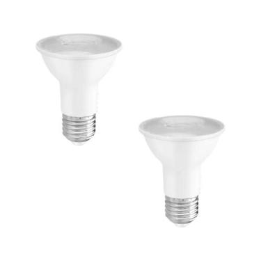 Imagem de 2 Lâmpada Par20 6w Led E27 Quente 510lm Crystal Se-110.3197 - SAVE ENE