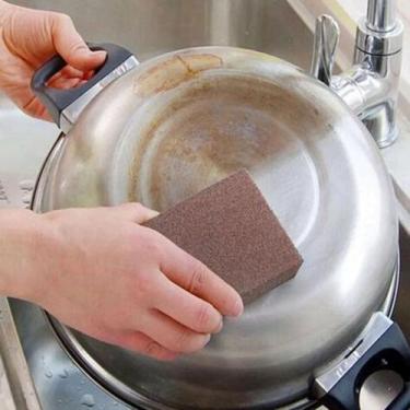 Imagem de Super esponja magica limpa panela metal aluminio aço inox bronze