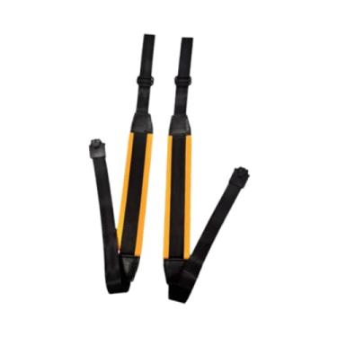 Imagem de Gralara 2 peças de alças de pulverizador de mochila substituíveis, ajustáveis ​​premium, acessórios práticos para pulverizador, alça de jardinagem agrícola, Amarelo