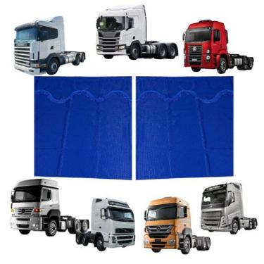 Imagem de Cortina Divisória Do Meio Caminhão Teto Alto Com Cama - JCS Acessórios