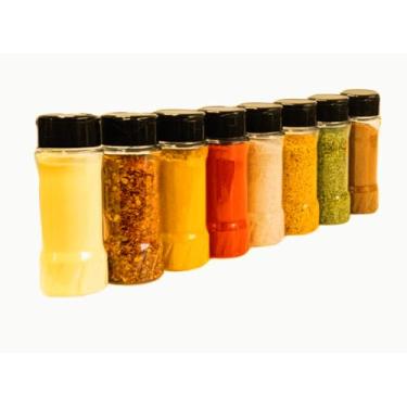 Imagem de Porta Tempero Condimento Cozinha kit 10 potes