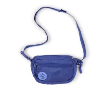 Imagem de Baboon to the Moon Mini pochete – Bolsa de cintura moderna, compacta, repelente de água em várias cores para homens e mulheres, Azul marino