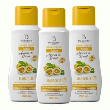 Imagem de 3 UNDs Sabonete Líquido Íntimo Maracujá 200ml Bio Instinto