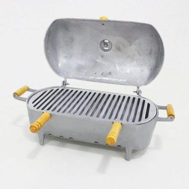 Imagem de Churrasqueira Bafo Alumínio Fundido Média a Carvão - Fundidos em Alumí