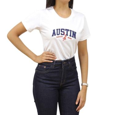 Imagem de Camiseta Feminina Branca Austin Western 38032