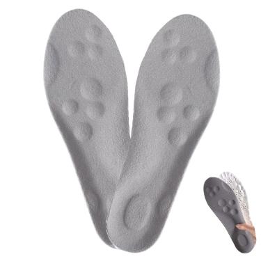 Imagem de Palmilha Ortopedica Anatomica Confortavel Ergonomica Sapato Tenis Calçado Exercicio Atividade Fisica Corrida Caminhada