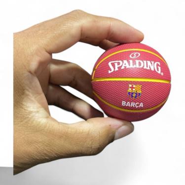 Imagem de Mini Bola De Basquete Spalding Real Madrid E Barcelona