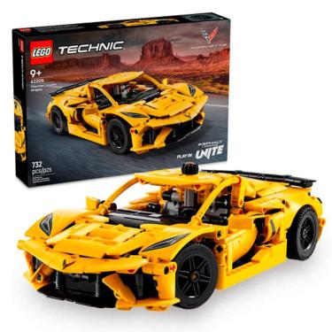 Imagem de LEGO Technic Chevrolet Corvette Stingray 732 Peças 42205