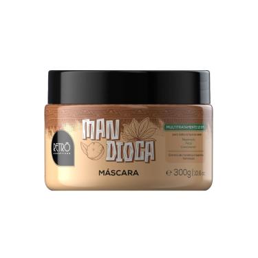 Imagem de Máscara Retrô Cosméticos 12 em 1 Hidratante e Fortalecedora Mandioca  - 300g