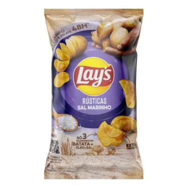 Imagem de Batata Frita Rustica com Sal Marinho Sem Gluten 68g Lay's