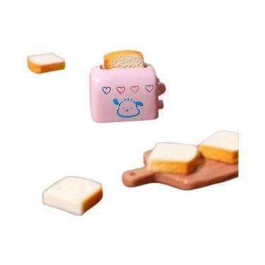 Imagem de Mini Máquina De Pão Em Escala 1:12, Brinquedo Para Casa De Bonecas, Si
