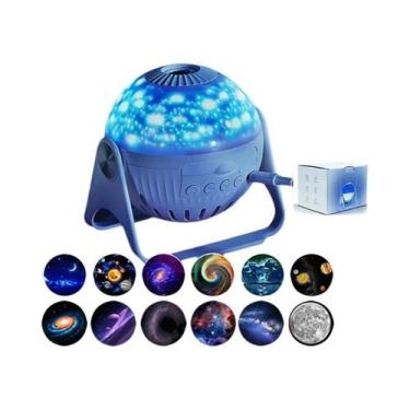 Imagem de Projetor De Luz Noturna Planetário Galáxia 360 Para Quarto Infantil gr
