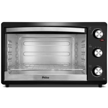 Imagem de Forno Elétrico Philco 44 Litros, Dupla Resistência - PFE44P - Preto