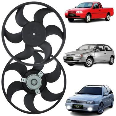 Imagem de Eletro Ventoinha Vw Gol G2 g3 g4 Saveiro Parati 1996 a 2005 Sem ar - V
