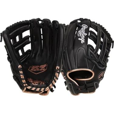 Imagem de Rawlings | Luva de softbol Fastpitch da série R9 | 3 m | RHT | Pro H-Web | Preta