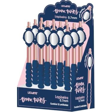 Imagem de Kit de Lapiseiras 0,7 mm, Leonora, Bruna Tavares, com Espelho, 12 Unidades