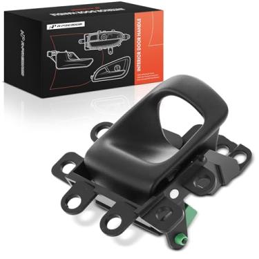 Imagem de A-Premium Maçaneta interna dianteira ou traseira esquerda do lado do motorista compatível com Dodge Dakota 1997 1998 1999 2000, preto texturizado