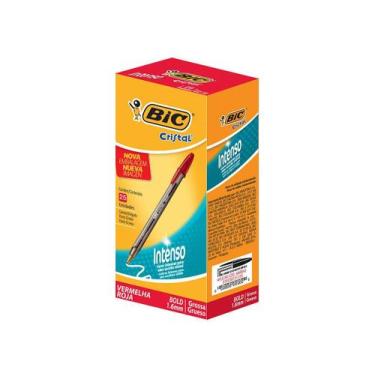 Imagem de Caneta Esferográfica Cristal Bold 1.6Mm Vermelha 25Un Bic