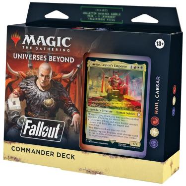 Imagem de Magic The Gathering Fallout Commander Deck com 100 Cartas e Acessórios para Colecionador