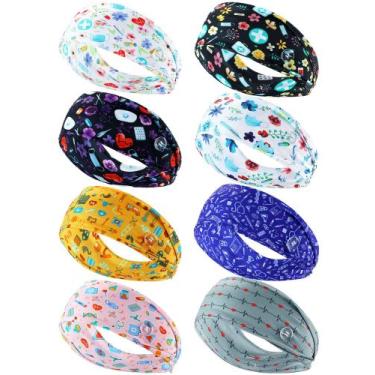 Imagem de Bandanas de amamentação WILLBOND com botões, 8 peças
