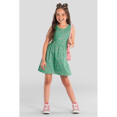 Imagem de Vestido infantil menina floral Brandili