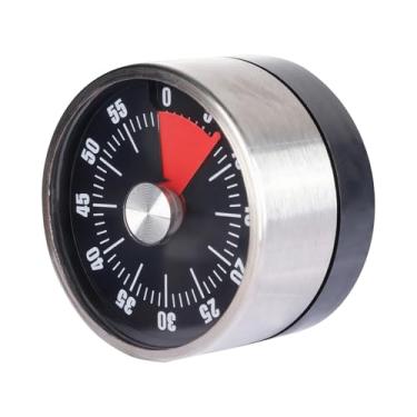 Imagem de Temporizador - Relógio de contagem regressiva de 60 minutos para sala de aula e cozinha, suporte magnético, sem baterias
