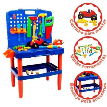 Imagem de Bancada De Ferramentas Infantil Didatica - POLIPLAC